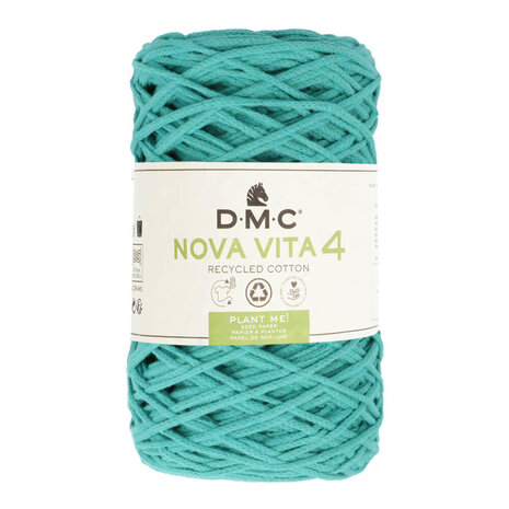 DMC Nova Vita nr.4 250g - 089 Turqoise Groen