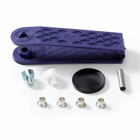 Prym ringen met schijven 4mm zilver-50st