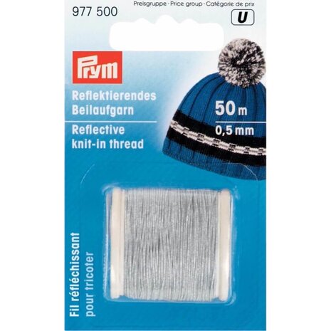 Prym Reflecterend meeloopband 0.5mm - 50m