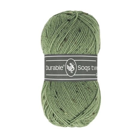 Durable Soqs tweed 50 gram - 424 Saxon Green