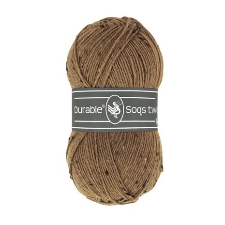 Durable Soqs tweed 50 gram - 2218 Hazelnut