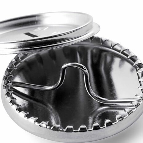 Prym Stofknopen zonder matrijs 29mm zilver/goud-3stuks