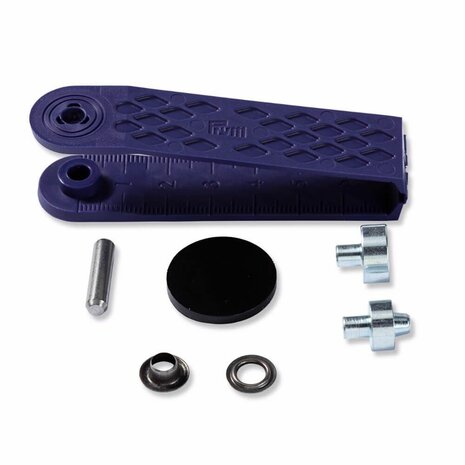 Prym ringen met schijven 5mm zwart-40st