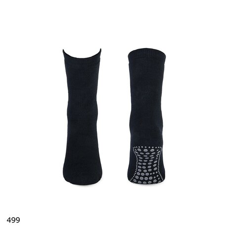 Basset Anti-slip sokken - Marine - 1 paar
