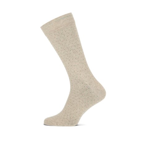MarcMarcs Herensokken Alex katoen - Beige - 2 paar