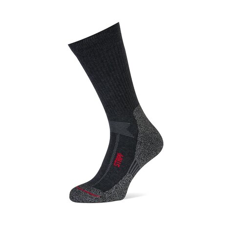 Stapp Unisex sterke katoenen kous - Antraciet - 1 paar