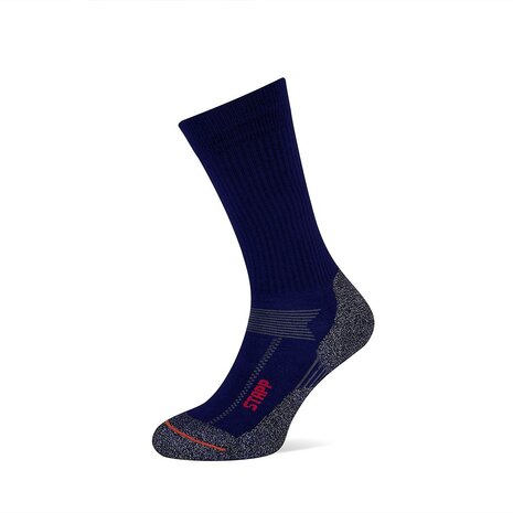 Sterke sokken met badstofzool en perfecte pasvorm - Marine - 1 paar