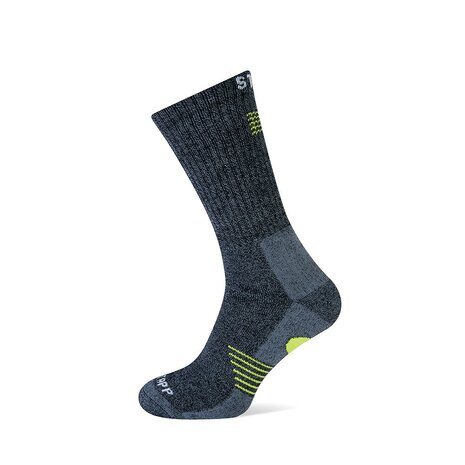 Stapp Sterke bamboekousen - Dark Grey Yellow - 1 paar