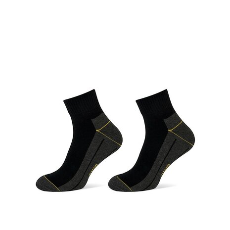 Stapp Sterke luchtige enkelkousen 2-pack - Zwart - 2 paar