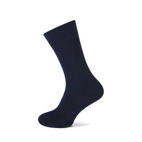Basset Dames en Heren Bamboo sokken zwart-2 pack