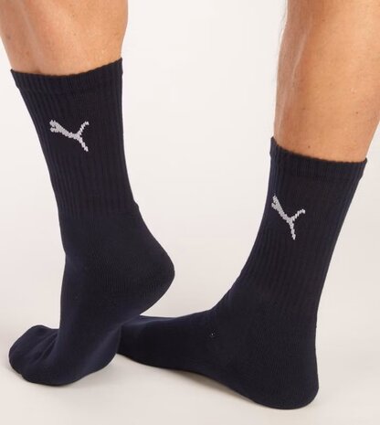 Puma Sport 3-Paar Donker Blauw
