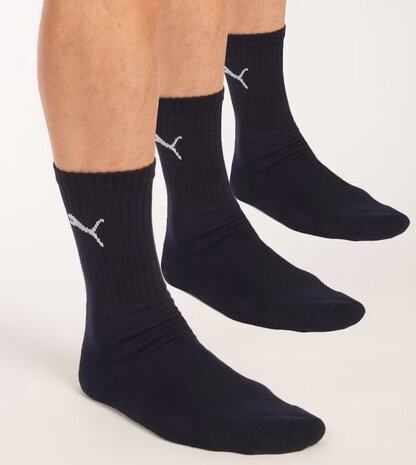 Puma Sport 3-Paar Donker Blauw