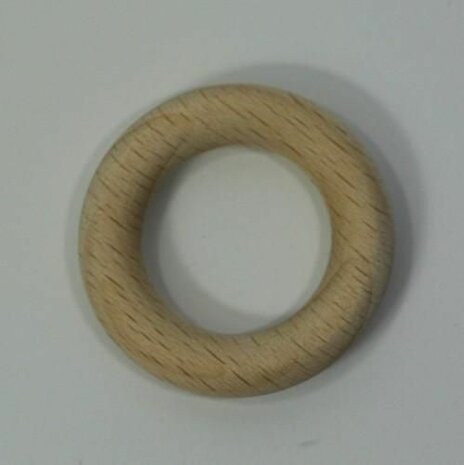 Houten ring beuken blank 35x7mm