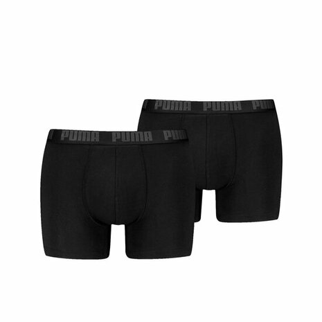 PUMA Men Everyday Boxer Black / Phantom 2-pack