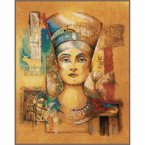 Lanarte Telpakket kit Nefertiti 39x49cm