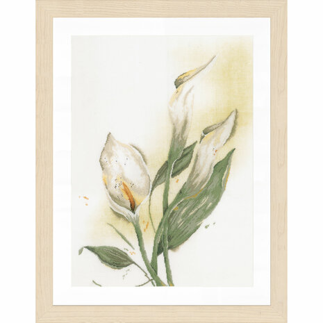 Lanarte Borduurpakket telpatroon Calla Lily ca. 50 x 60 cm