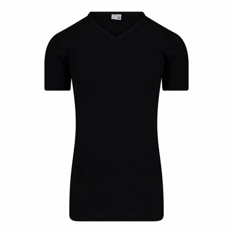 Beeren Heren M3000 V-hals T-shirt Extra Lang Zwart