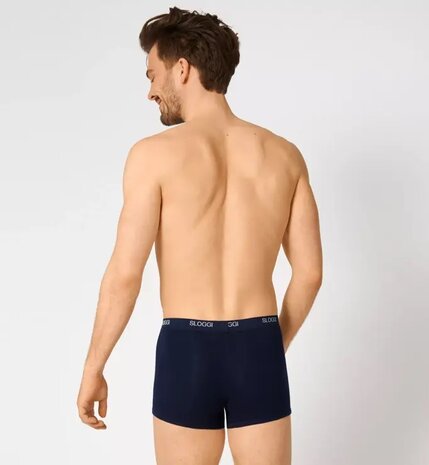 Sloggi Heren Basic Men short Blauw