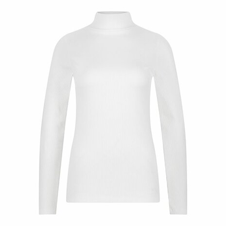 ten Cate Dames Thermoshirt Col Longsleeve - Snow White