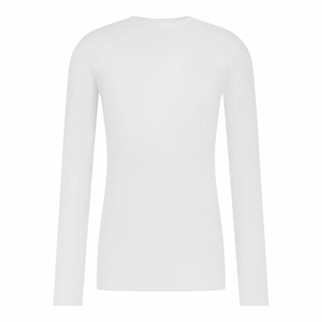 ten Cate Heren Thermo Shirt Lange Mouw Snow - White