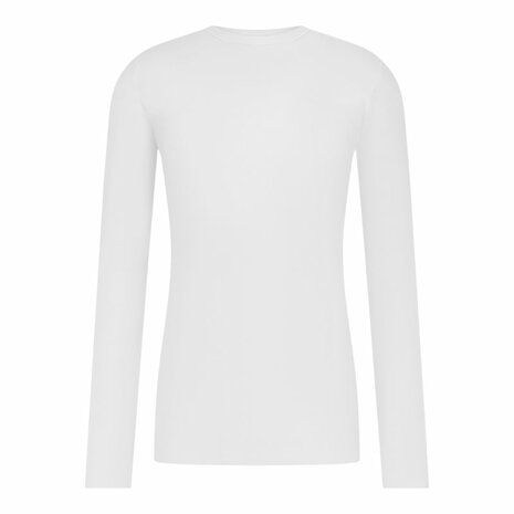 ten Cate Heren Thermo Shirt Lange Mouw Snow - White