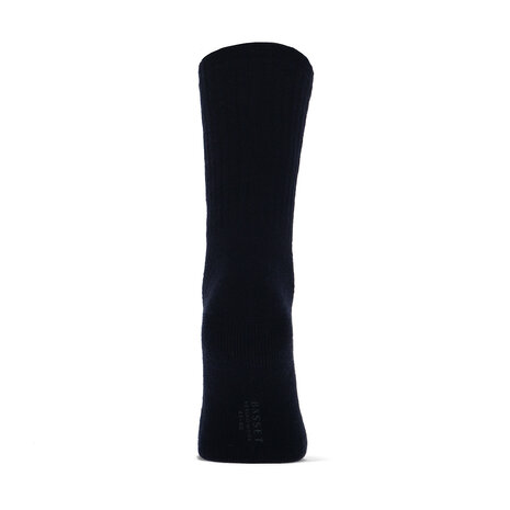 1-paar Basset Unisex Socks Merino Comfort - Marine