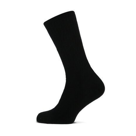 1-paar Basset Unisex Socks Merino Comfort - Zwart