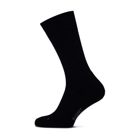 1-paar Basset Unisex Socks Merino Casual - Marine