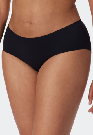 Schiesser Panty Midi Invisible Soft - Zwart 