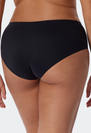 Schiesser Panty Midi Invisible Soft - Zwart 