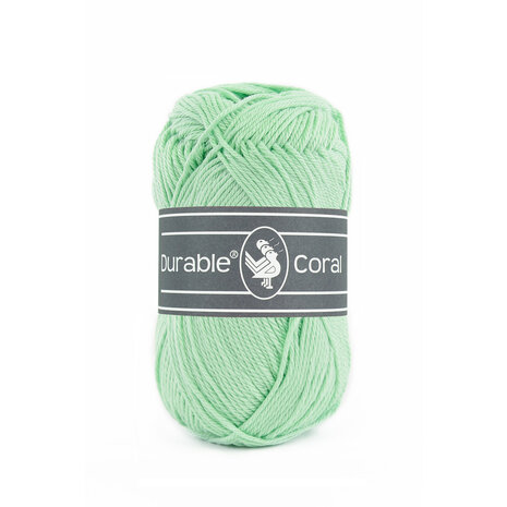Durable Coral Katoen 50 gram - 2136 - Mint