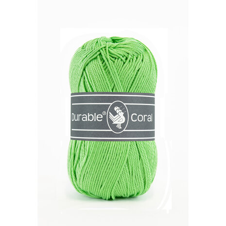 Durable Coral Katoen 50 gram - 2155 - Apple green