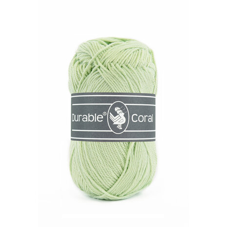 Durable Coral Katoen 50 gram - 2158 - Light Green