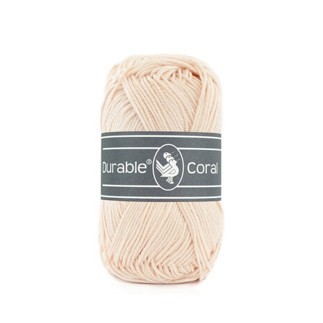 Durable Coral Katoen 50 gram - 2192 - Pale pink