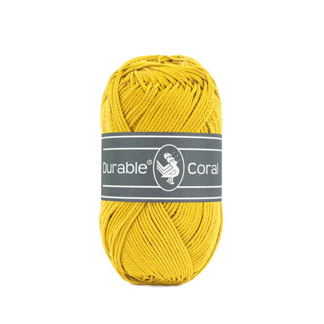 Durable Coral Katoen 50 gram - 2206 - Lemon Curry