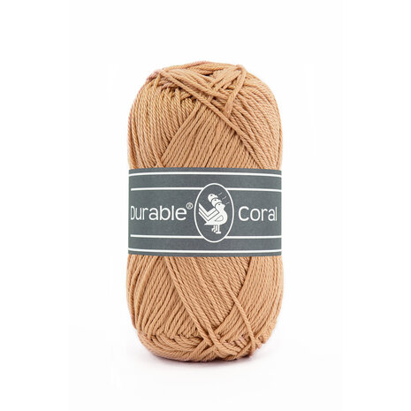 Durable Coral Katoen 50 gram - 2209 - Camel