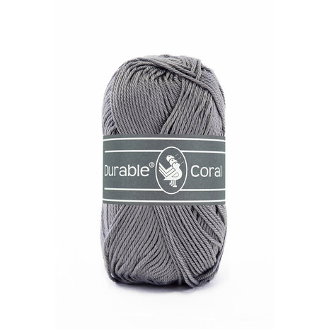 Durable Coral Katoen 50 gram - 2235 - Ash