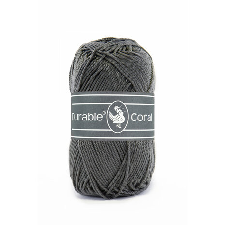 Durable Coral Katoen 50 gram - 2236 - Charcoal