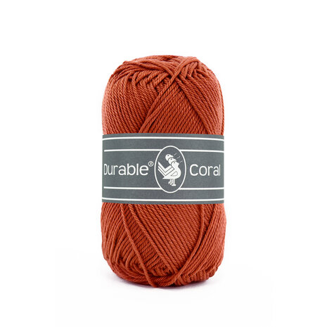 Durable Coral Katoen 50 gram - 2239 - Brick
