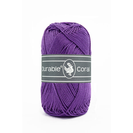 Durable Coral Katoen 50 gram - 270 - Purple