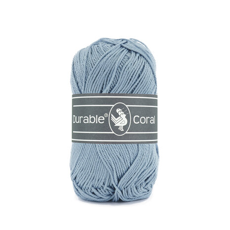 Durable Coral Katoen 50 gram - 289 - Blue grey