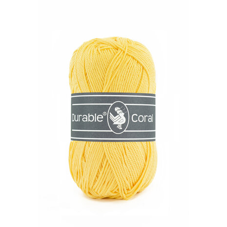 Durable Coral Katoen 50 gram - 309 - Light yellow