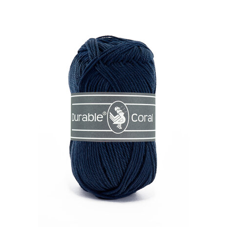 Durable Coral Katoen 50 gram - 321 - Navy