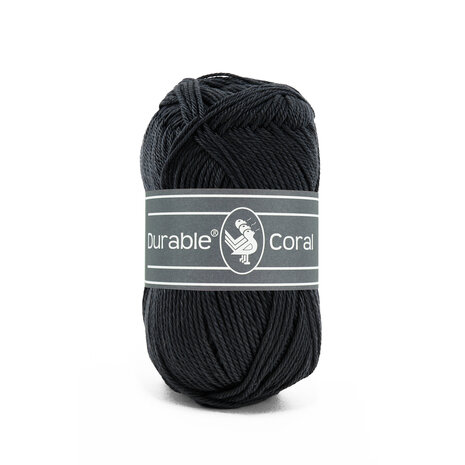 Durable Coral Katoen 50 gram - 324 - Graphite