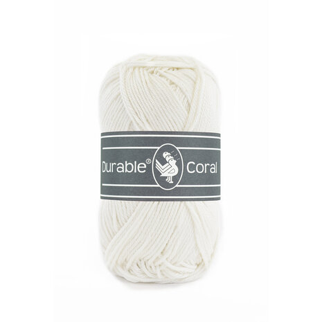 Durable Coral Katoen 50 gram - 326 - Ivory