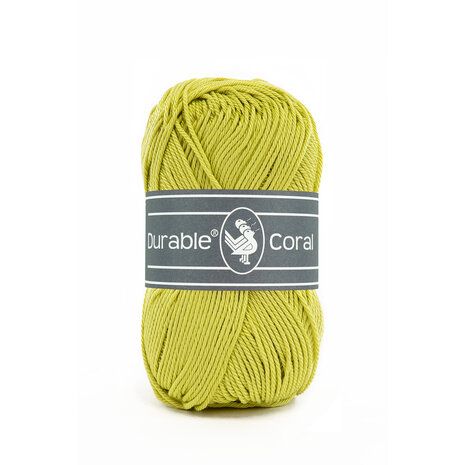 Durable Coral Katoen 50 gram - 352 - Lime