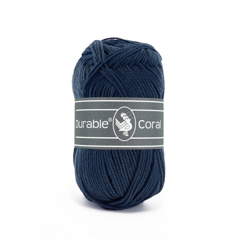 Durable Coral Katoen 50 gram - 370 - Jeans