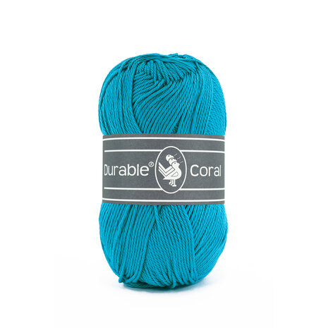 Durable Coral Katoen 50 gram - 371 - Turquoise