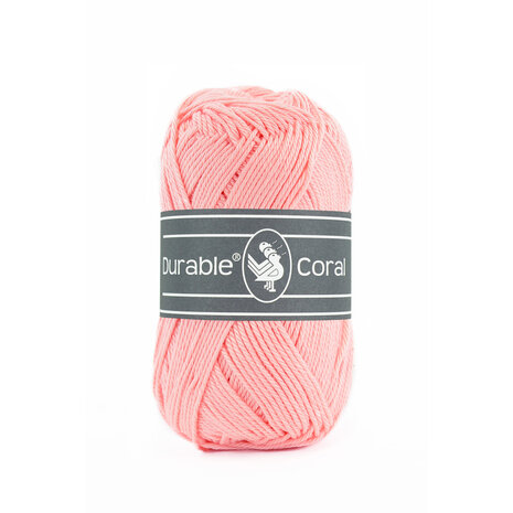 Durable Coral Katoen 50 gram - 386 - Rosa