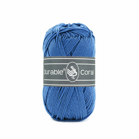 Durable Coral Katoen 50 gram - 2106 - Peacock blue